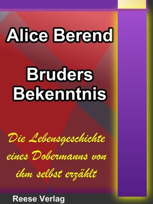 cover image of Bruders Bekenntnis